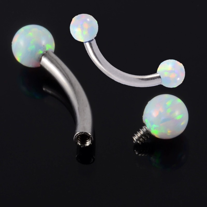 Titanium Eyebrow Ring Manufacturer - Australian Gem Wedding