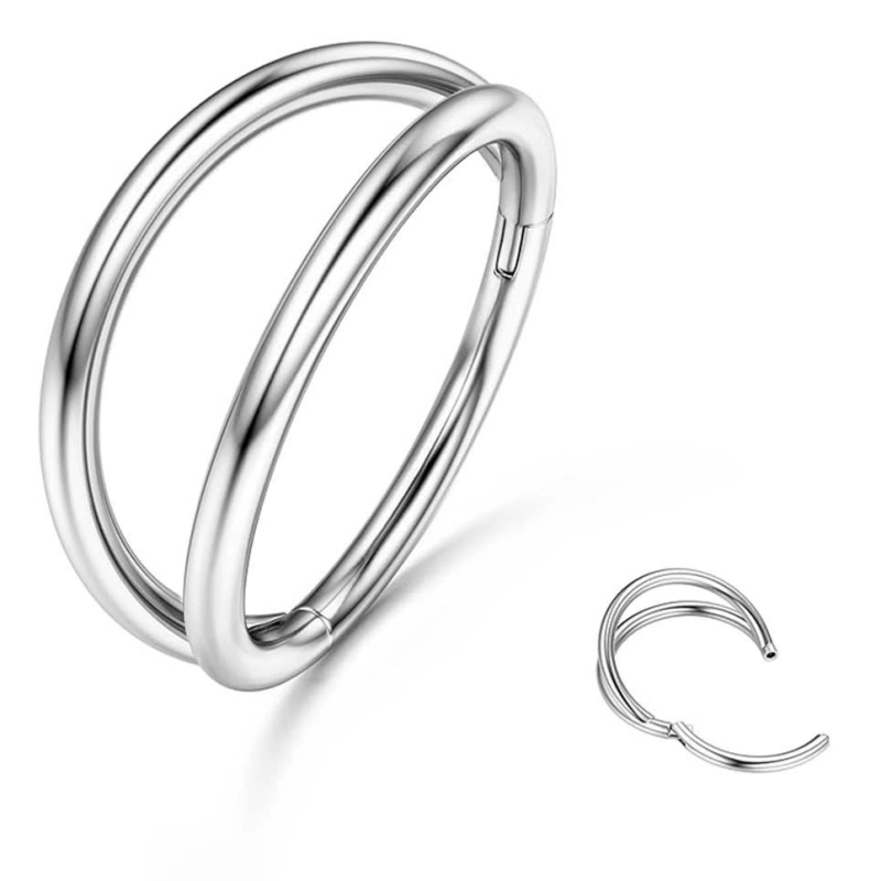 Nose Ring Supplier - Stainless Steel Personalized Round