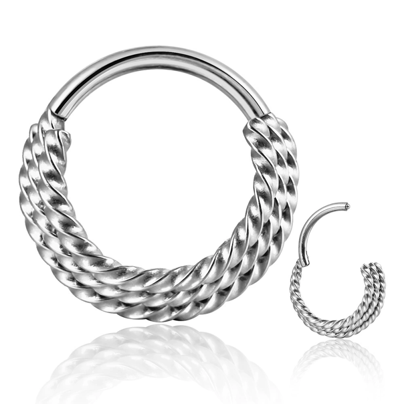 Nose Ring Supplier - Stainless Steel Personalized Round