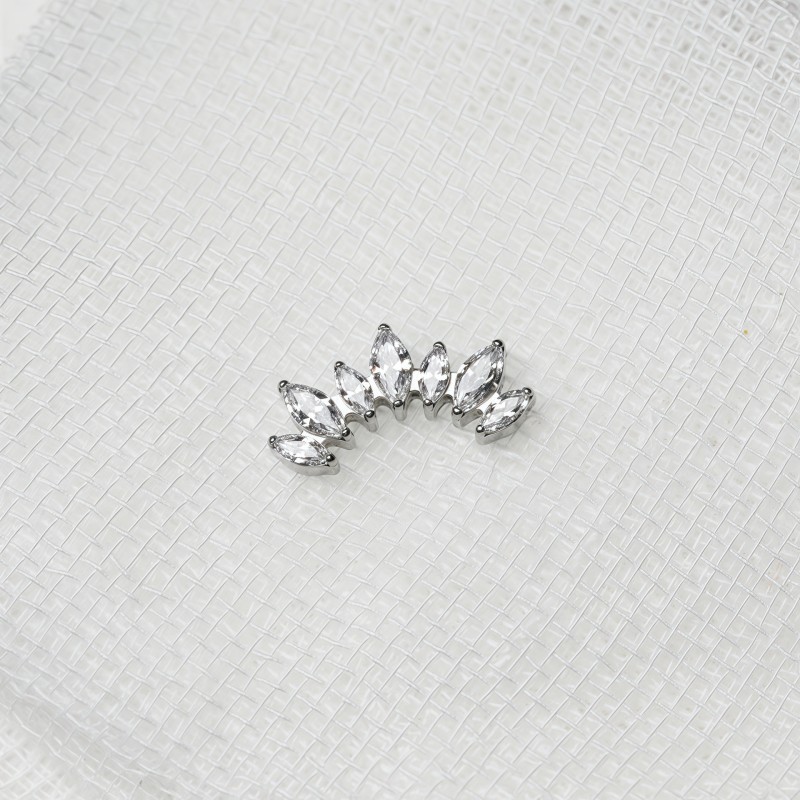 Lip Rings Supplier - G23 ASTM F136 Titanium Labret Ring