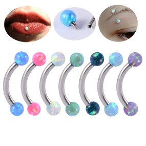 Titanium Eyebrow Ring Manufacturer - Australian Gem Wedding