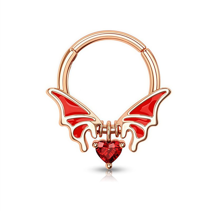 Dark Series Nose Ring Manufacturer - Bat Drop Pendant Halloween