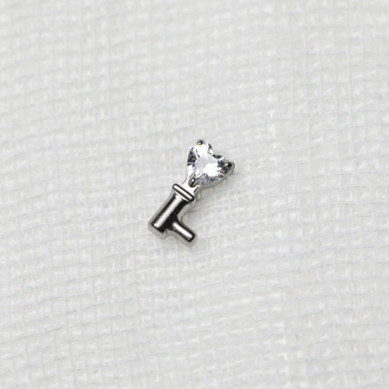 Titanium Studs Supplier - ASTM F136 Flat Back Labret Earrings