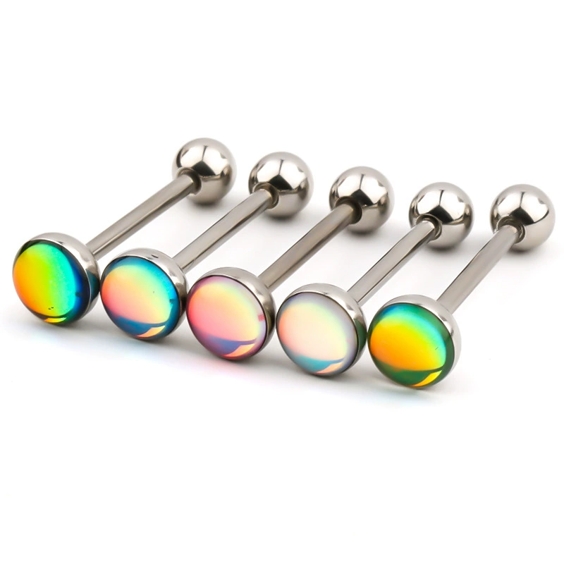 Piercing Jewelry Manufacturer - Titanium Alloy Dazzling Tongue