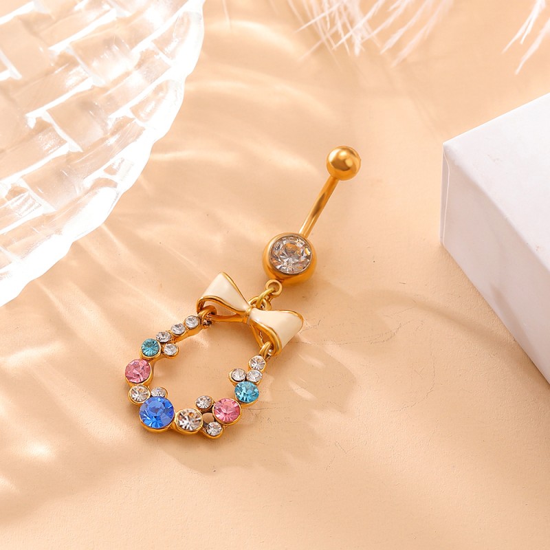 Retro Piercing Jewelry Factory - Silver Umbilical Nail Alloy