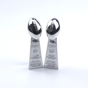 Super Bowl Trophy Factory - 1966-2022 Vince Lombardi Alloy