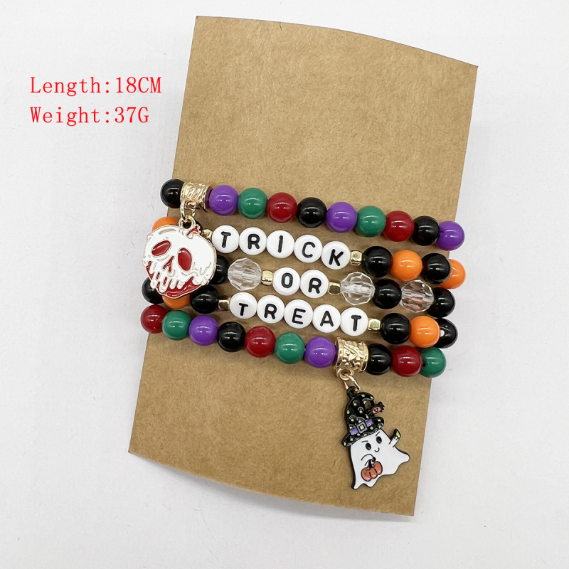 Wooden Bracelets Factory - Halloween Stretch Send Friends Family