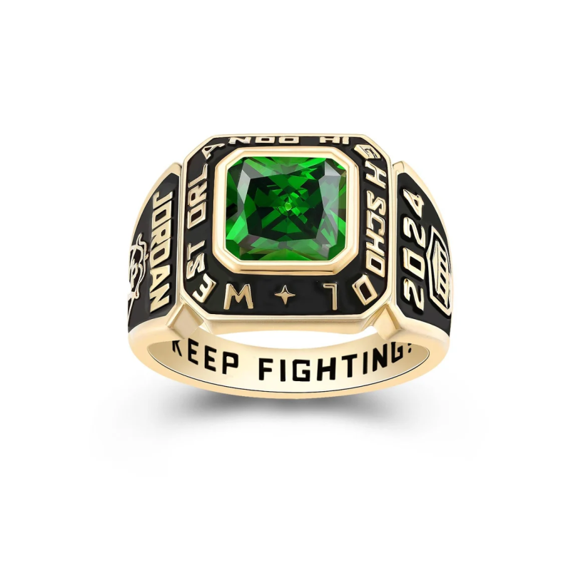 Graduation Ring Manufacturer - Custom High School College Brass
