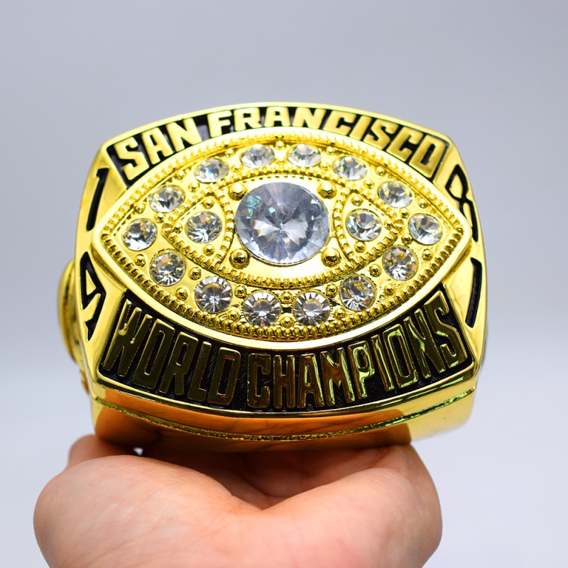 Football Ring Factory - Oversized Ring San Francisco Dallas