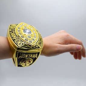 Football Ring Factory - Oversized Ring San Francisco Dallas