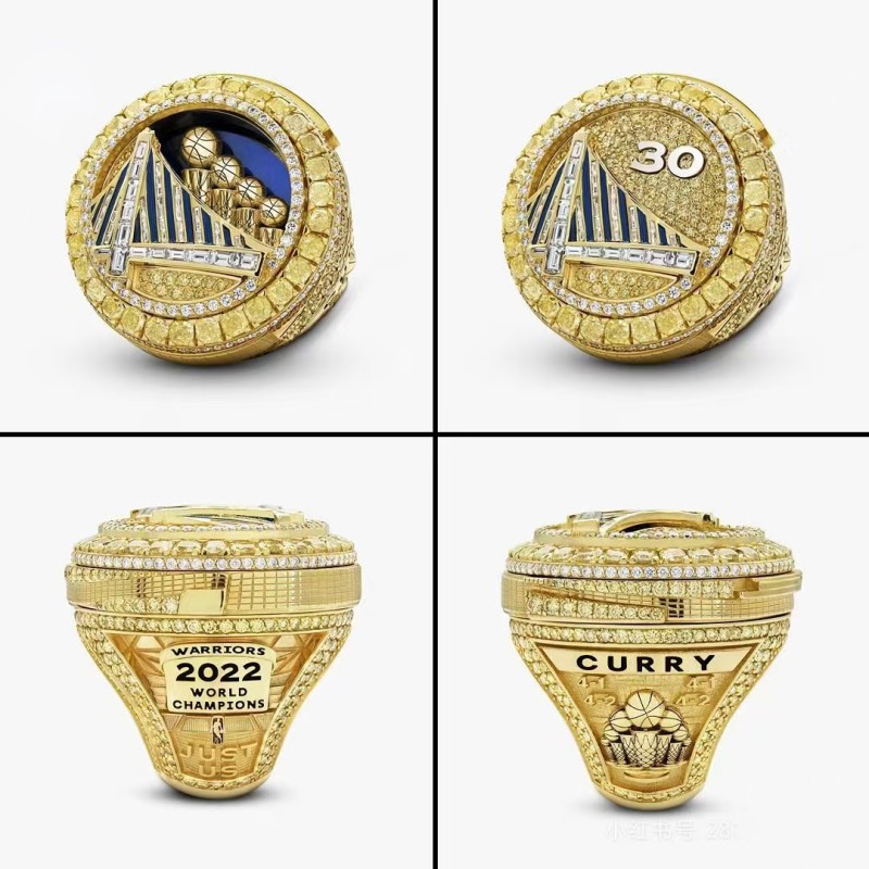 Sports Rings Manufacturer - Custom Logo League Gold Plated