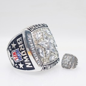 Extra-large Ring Factory - NFL Dallas Cowboy 1971-1995 Gemstone