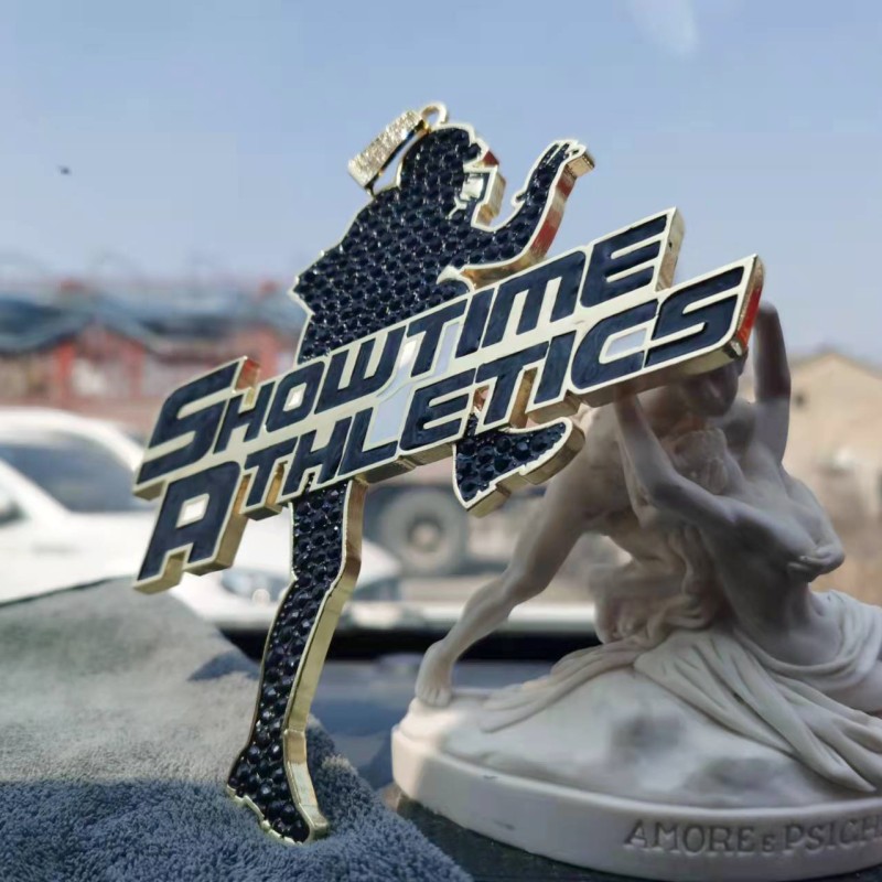 Rhinestone Pendant Supplier - Custom Full Rhinestone Hip-hop