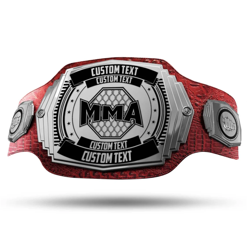 Wrestling Belt Manufacturer - Never Give up Custom Championship