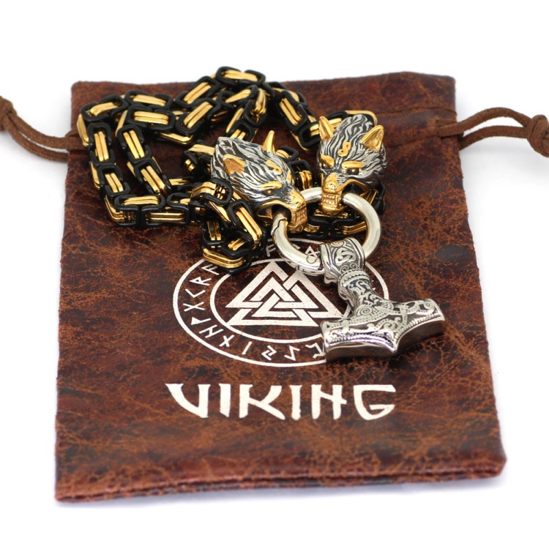 Viking Necklace Factory - Norse Mythology Titanium Steel Pendant