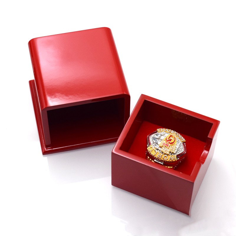 Warriors Ring Manufacturer - Golden State 18K Gold Plated Rotating