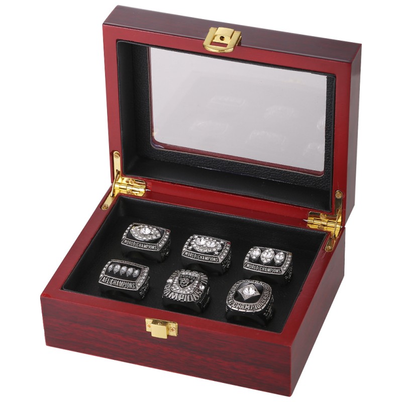 Raiders Ring Supplier - Oakland Raiders Football Trophy Set