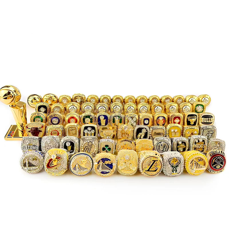 Basketball Rings Supplier - 1947-2024 Season Alloy Wooden Box