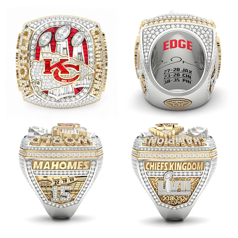 Chiefs Ring Factory - Kansas Chiefs Alloy Super Bowl Men's