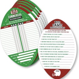 Football Decor Factory - 12-Piece Realistic Honeycomb Rugby Party