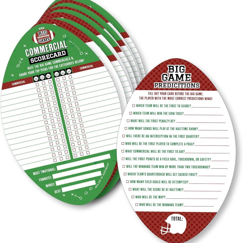 Football Decor Factory - 12-Piece Realistic Honeycomb Rugby Party