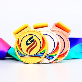 Sports Medal Manufacturer - 3D Logo Honor Gold Silver Copper