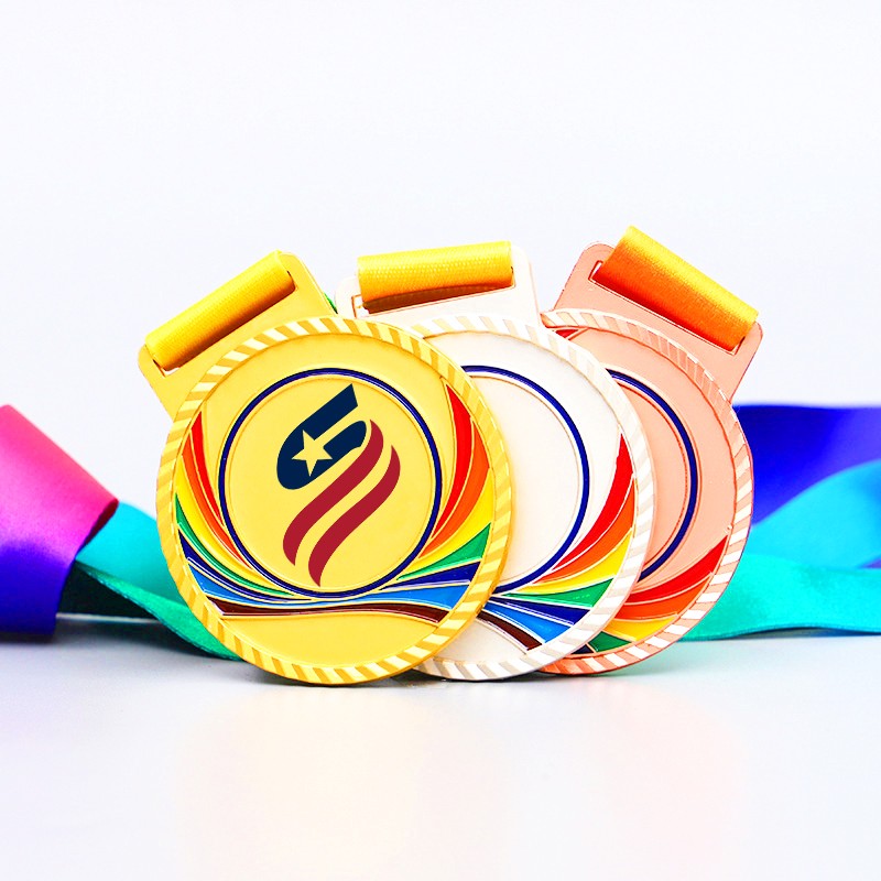 Sports Medal Manufacturer - 3D Logo Honor Gold Silver Copper