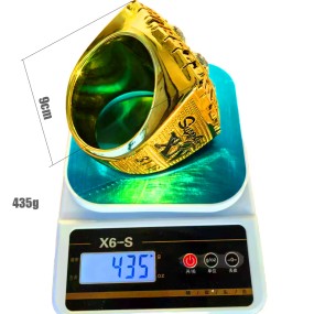 San Francisco Ring Factory - 1981 49ers Gold Plated Alloy