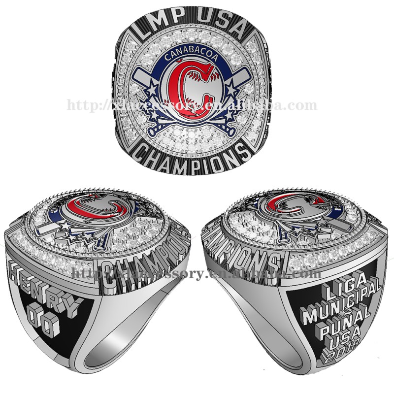 Stainless Steel Ring Manufacturer - Baseball Softball Custom Logo
