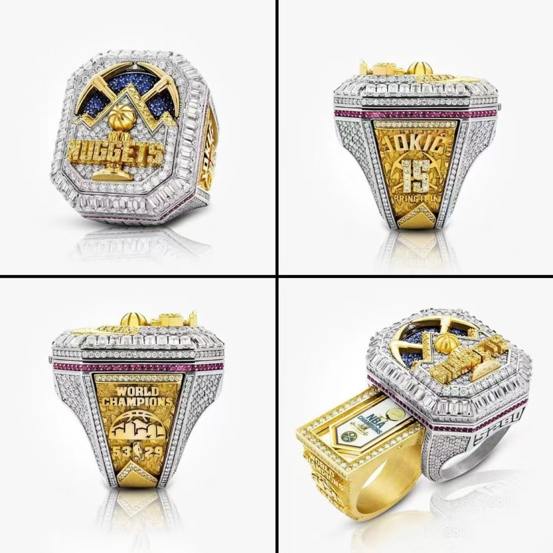 Sports Rings Manufacturer - Custom Logo League Gold Plated