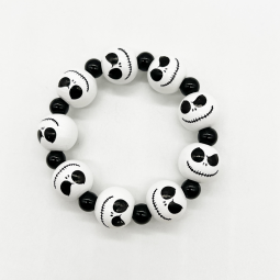 Turquoise Bracelet Manufacturer - White Exaggerated Wolf Teeth Elastic