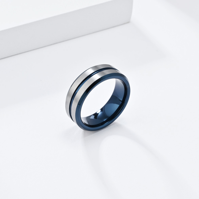 Multi-color Ring Supplier - Slotted Copper Scratch Resistant