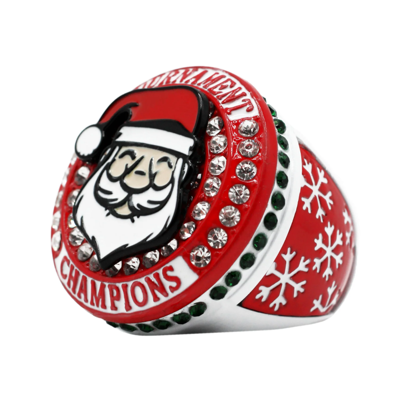 Santa Claus Ring Manufacturer - Tournament Alloy Christmas Gift