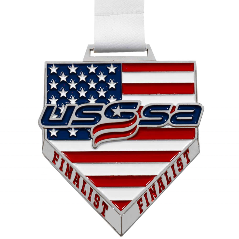 Alloy Medal Factory - USSSA Youth Baseball Softball Gold Silver