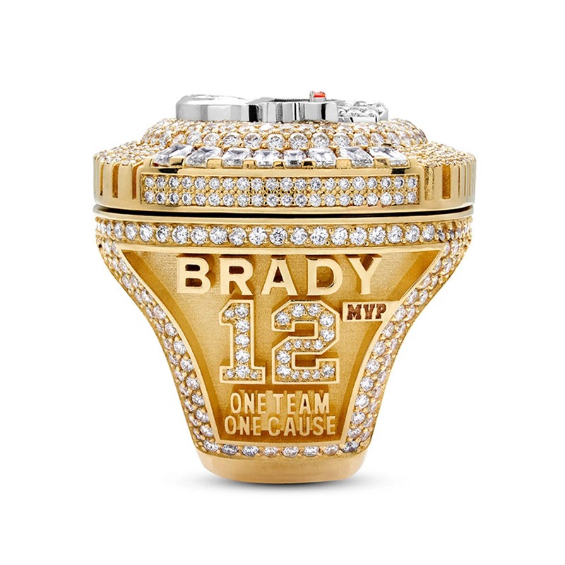 Buccaneers Ring Supplier - 2020 Tampa Bay Flip Tom Brady