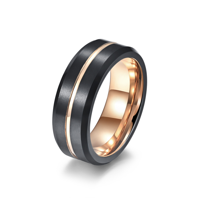 Multi-color Ring Supplier - Slotted Copper Scratch Resistant