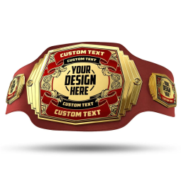 Wrestling Belt Manufacturer - Never Give up Custom Championship