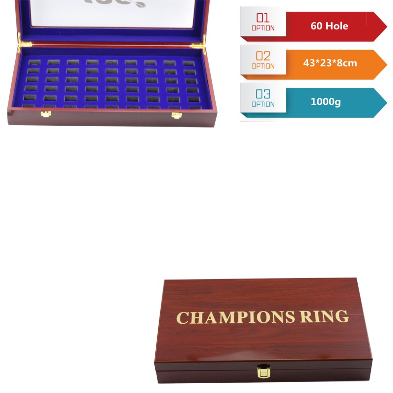 Jewelry Storage Factory - Red Solid Wood Custom Logo Luxury