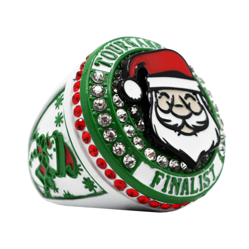 Santa Claus Ring Manufacturer - Tournament Alloy Christmas Gift