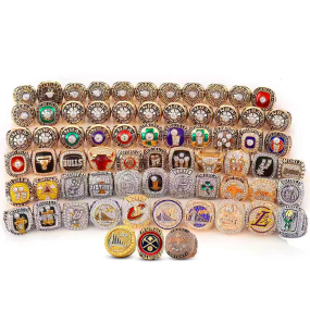 Basketball Rings Supplier - 1947-2024 Season Alloy Wooden Box