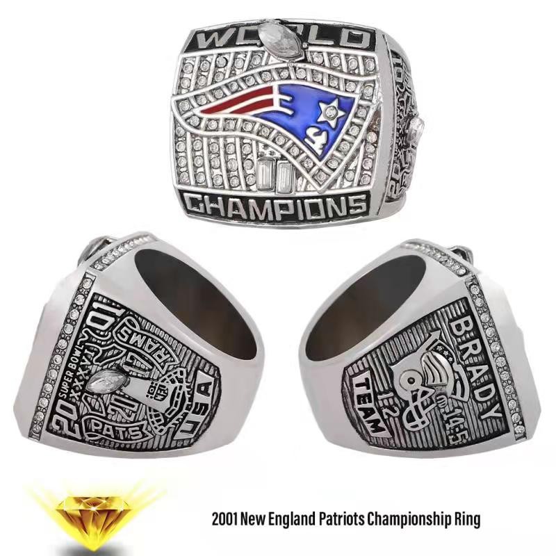 Super Bowl Ring Supplier - Tom Brady Patriots Trophy Set