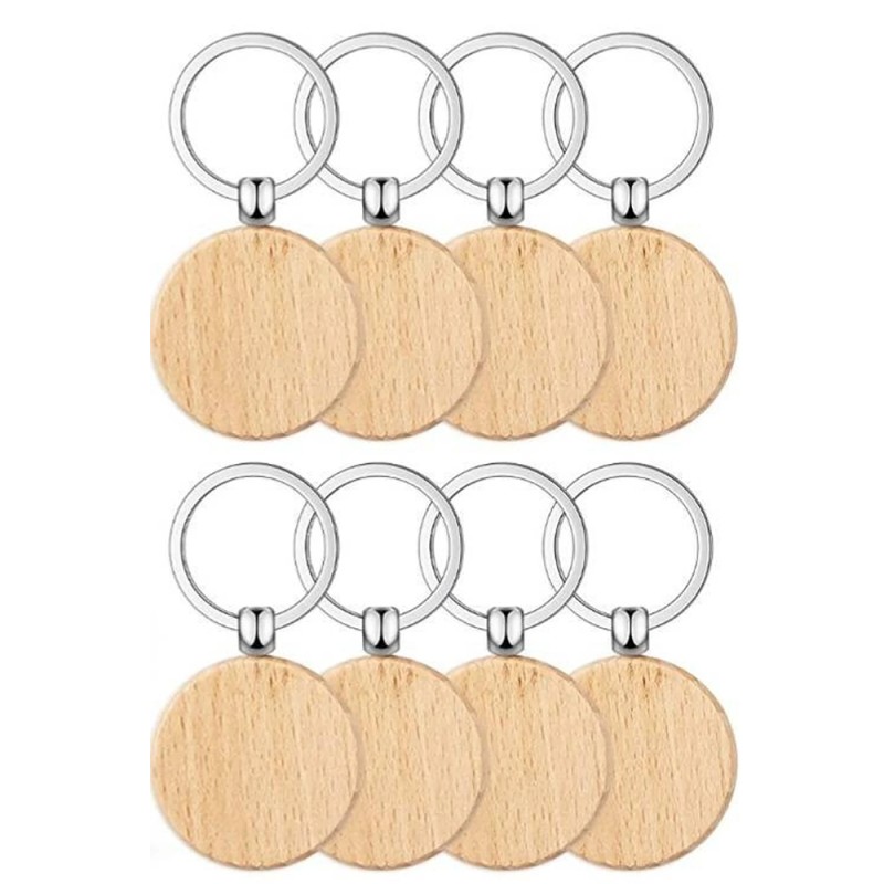 Keychain Tags Supplier - Custom Wooden Laser Lettering Door