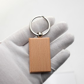 Dog Tag Manufacturer - Laser Etched Blank Wooden Key Ring