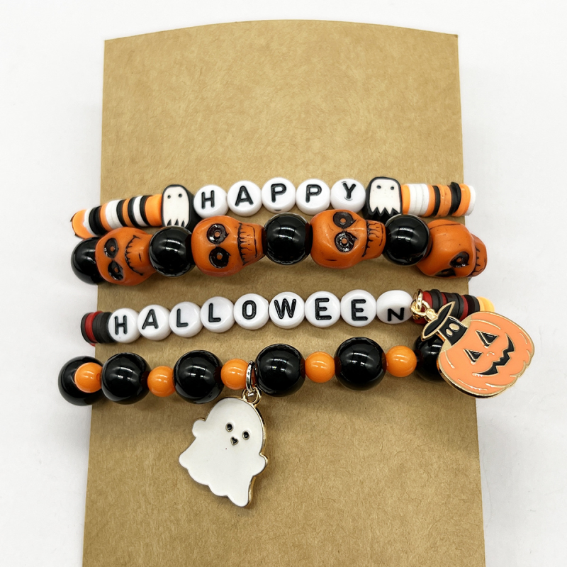 Wooden Bracelets Factory - Halloween Stretch Send Friends Family