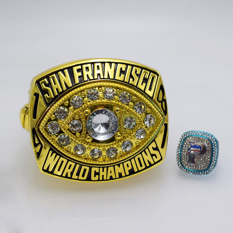 Football Ring Factory - Oversized Ring San Francisco Dallas