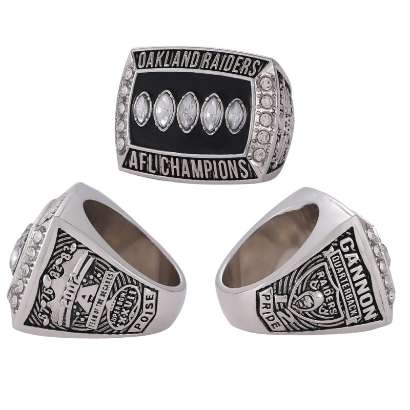 Raiders Ring Supplier - Oakland Raiders Football Trophy Set