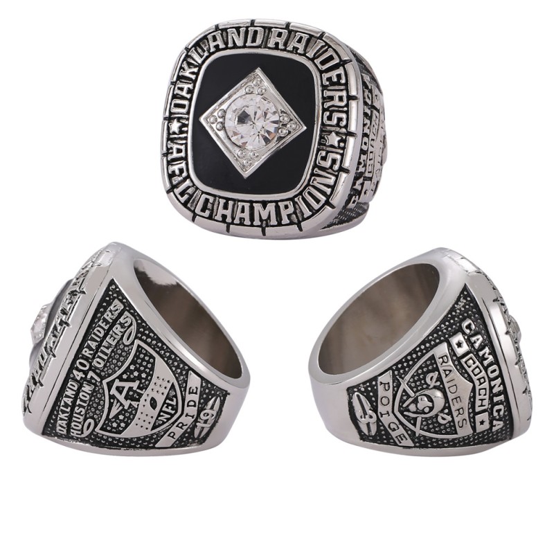 NFL Ring Manufacturer - Oakland Raiders Series Alloy Memorial