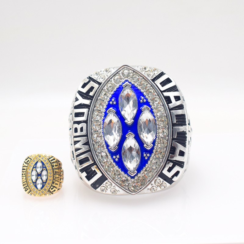 Oversized Rings Supplier - Dallas Denim Resin-plated Handicrafts