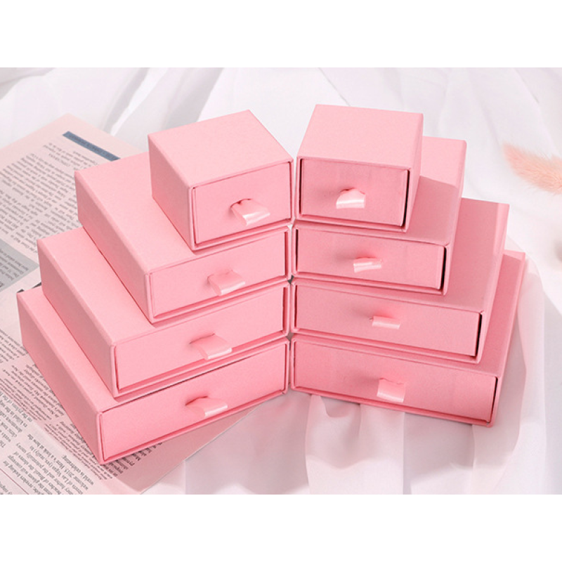 Jewelry Packaging Box Supplier - Customer Logo Carton Pull Out Wholesale Lots