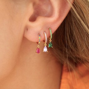 Geometric Earrings Manufacturer - S925 Silver Needle Water Drop French Fashion